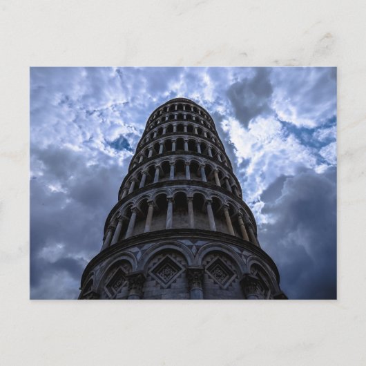 Italiaanse reistower Pisa European Tour Briefkaart (Voorkant)