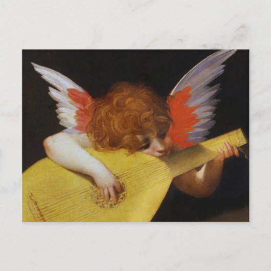 Italiaanse Renaissance Angel Briefkaart (Voorkant)