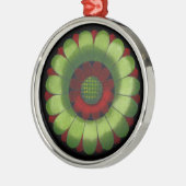 Italiaanse renaissance architecturale rozet nr. 2 metalen ornament (Links)