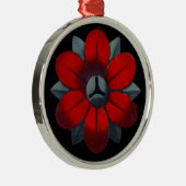 Italiaanse renaissance architecturale rozet nr. 3 metalen ornament (Rechts)