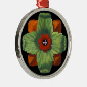 Italiaanse renaissance architecturale rozet nr. 4 metalen ornament (Rechts)