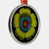 Italiaanse renaissance architecturale rozet nr. 6 metalen ornament (Rechts)