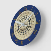 Italiaanse renaissance Decoration Ronde Klok (Hoek)