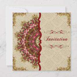 Italiaanse Renaissance Garden Suite - Uitnodiginge Kaart