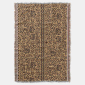 Italiaanse Renaissance gouden bloemmotief Deken (Voorkant Verticaal)