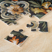 Italiaanse renaissance in het blauw legpuzzel (Zijkant)