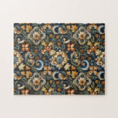 Italiaanse renaissance in het blauw legpuzzel (Horizontaal)