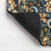 Italiaanse renaissance in het blauw muismat (Hoek)