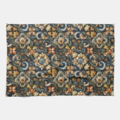 Italiaanse renaissance in het blauw theedoek (Horizontaal)