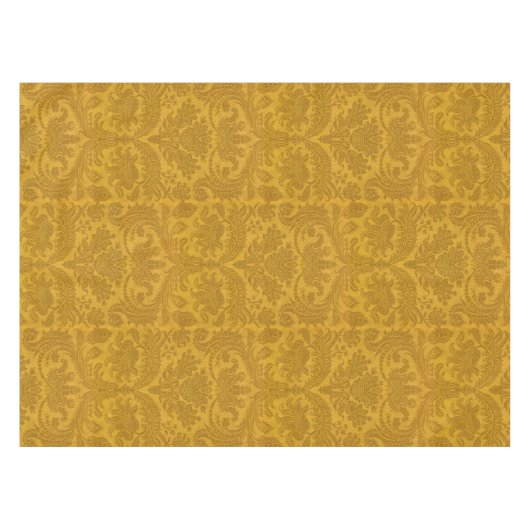 Italiaanse Renaissance Kroon Bloemen & Foliage Dam Tafelkleed (Voorkant (Horizontaal))