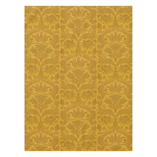 Italiaanse Renaissance Kroon Bloemen & Foliage Dam Tafelkleed (Voorkant)