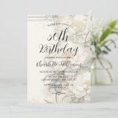 Italiaanse renaissance kunststijl 50e verjaardag kaart (Staand voorkant)