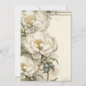 Italiaanse renaissance kunststijl 50e verjaardag kaart (Achterkant)