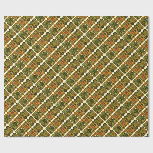 Italiaanse renaissancefilms cadeaupapier (Vlak)