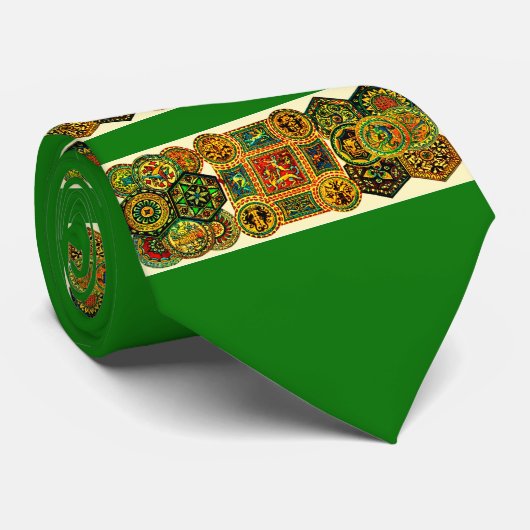 Italiaanse renaissancefilms stropdas (Opgerold)