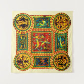 Italiaanse renaissancefilms wandkleed (Voorkant (horizontaal))