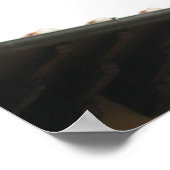 Italiaanse renaissancesulptuur van een paard poster (Hoek)