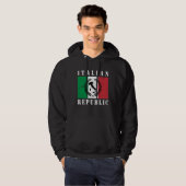 Italiaanse Republiek Hoodie (Voorkant volledig)