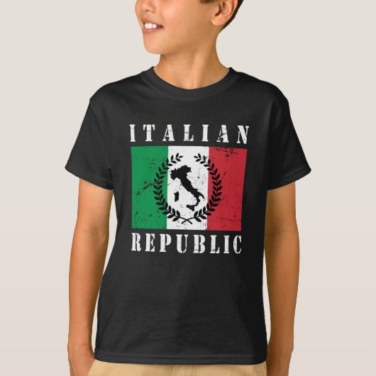 Italiaanse Republiek T-shirt (Voorkant)