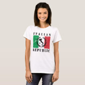 Italiaanse Republiek T-shirt (Voorkant volledig)