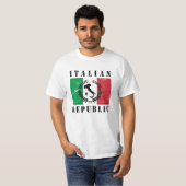 Italiaanse Republiek T-shirt (Voorkant volledig)