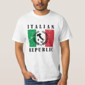 Italiaanse Republiek T-shirt (Voorkant)