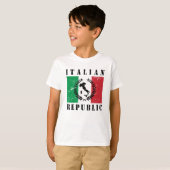 Italiaanse Republiek T-shirt (Voorkant volledig)
