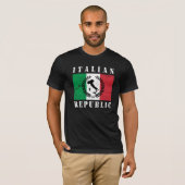 Italiaanse Republiek T-shirt (Voorkant volledig)