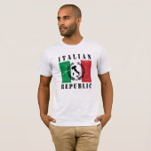 Italiaanse Republiek T-shirt (Voorkant volledig)