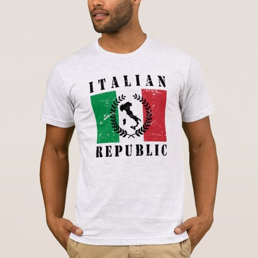 Italiaanse Republiek T-shirt (Voorkant)
