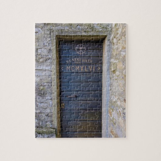 Italiaanse Restaurant Geheime achterdeur - 8 x 10  Legpuzzel (Verticaal)