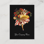 ITALIAANSE RESTAURANT, KITCHEN EN TOMATEN VISITEKAARTJE (Achterkant)