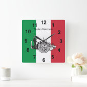 Italiaanse restaurant Pizzaria-klok Vierkante Klok (Huis)