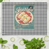 Italiaanse Retro Theedoek (Gevouwen)