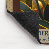 Italiaanse Riviera Europe Italië Reisposter Muismat (Hoek)