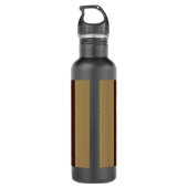 Italiaanse Riviera Europe Italië Reisposter Waterfles (Achterkant)