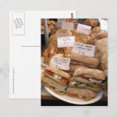 Italiaanse Salami Briefkaart (Voorkant / Achterkant)