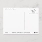 Italiaanse Salami Briefkaart (Achterkant)