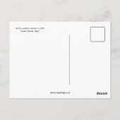 Italiaanse Salami Briefkaart (Achterkant)