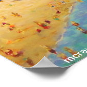 "Italiaanse scène" Poster (Hoek)