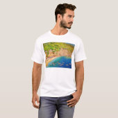 "Italiaanse scène" T-shirt (Voorkant volledig)
