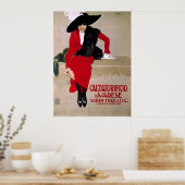  Italiaanse schoenfabriek Poster (Keuken)