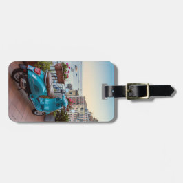 Italiaanse Scooter aan Zee - Reisavontuur Bagagelabel