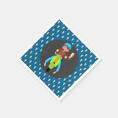 Italiaanse scooter Birthday Party Servetten (Hoek)