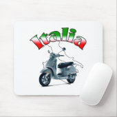 Italiaanse scooter muismat (Met muis)