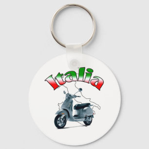 Italiaanse scooter sleutelhanger