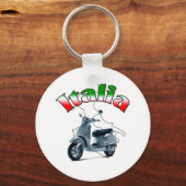 Italiaanse scooter sleutelhanger (Voorkant)