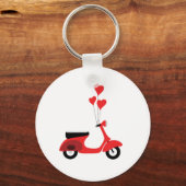 Italiaanse scooter sleutelhanger (Voorkant)