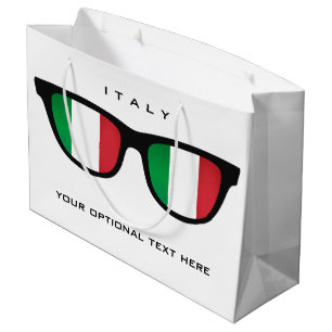 Italiaanse Shades, aangepaste tekst en cadeautas v