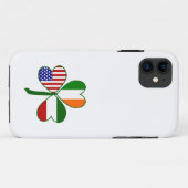 Italiaanse Shamrock Case-Mate iPhone Case (Achterkant (horizontaal))
